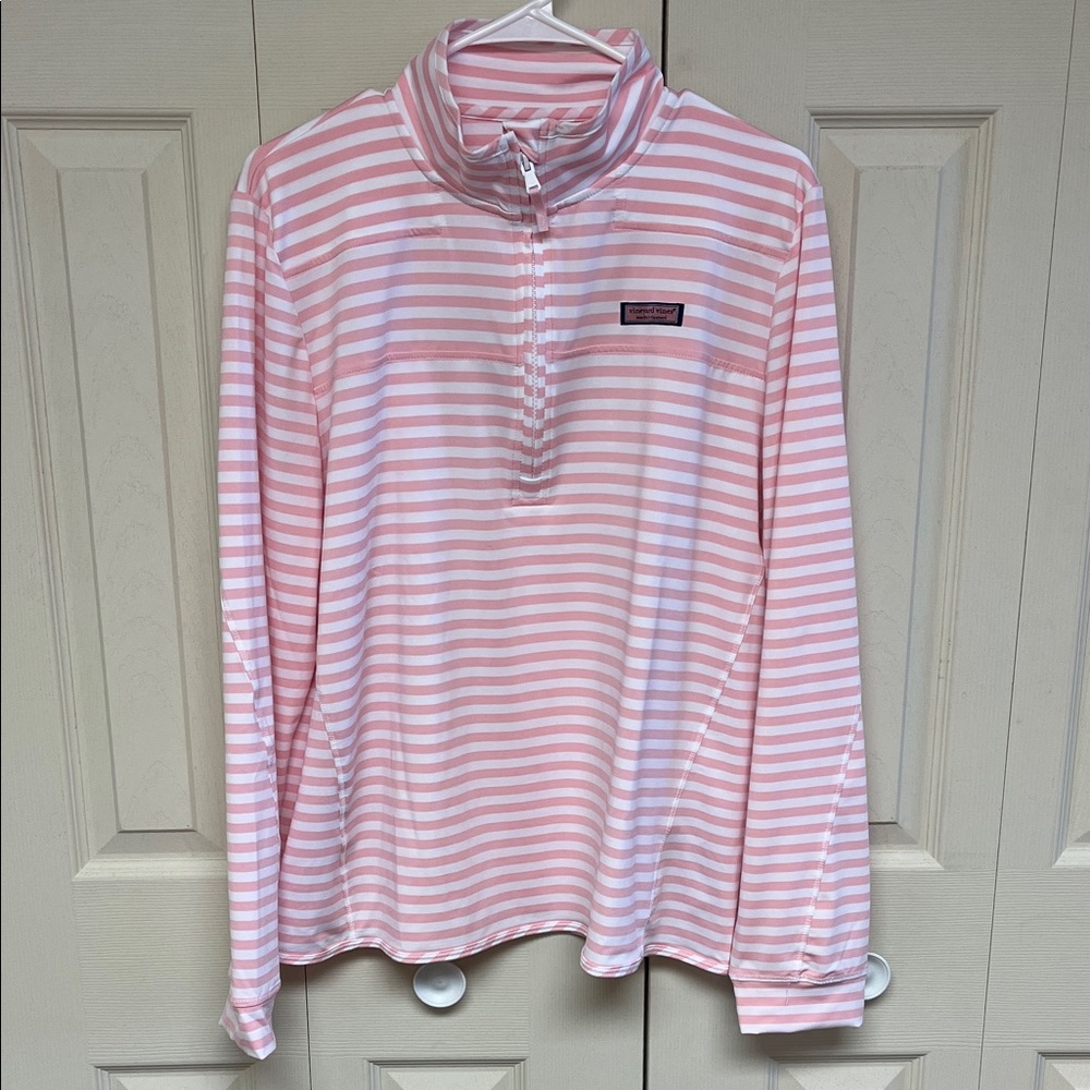 Vineyard Vines Pink stripe top